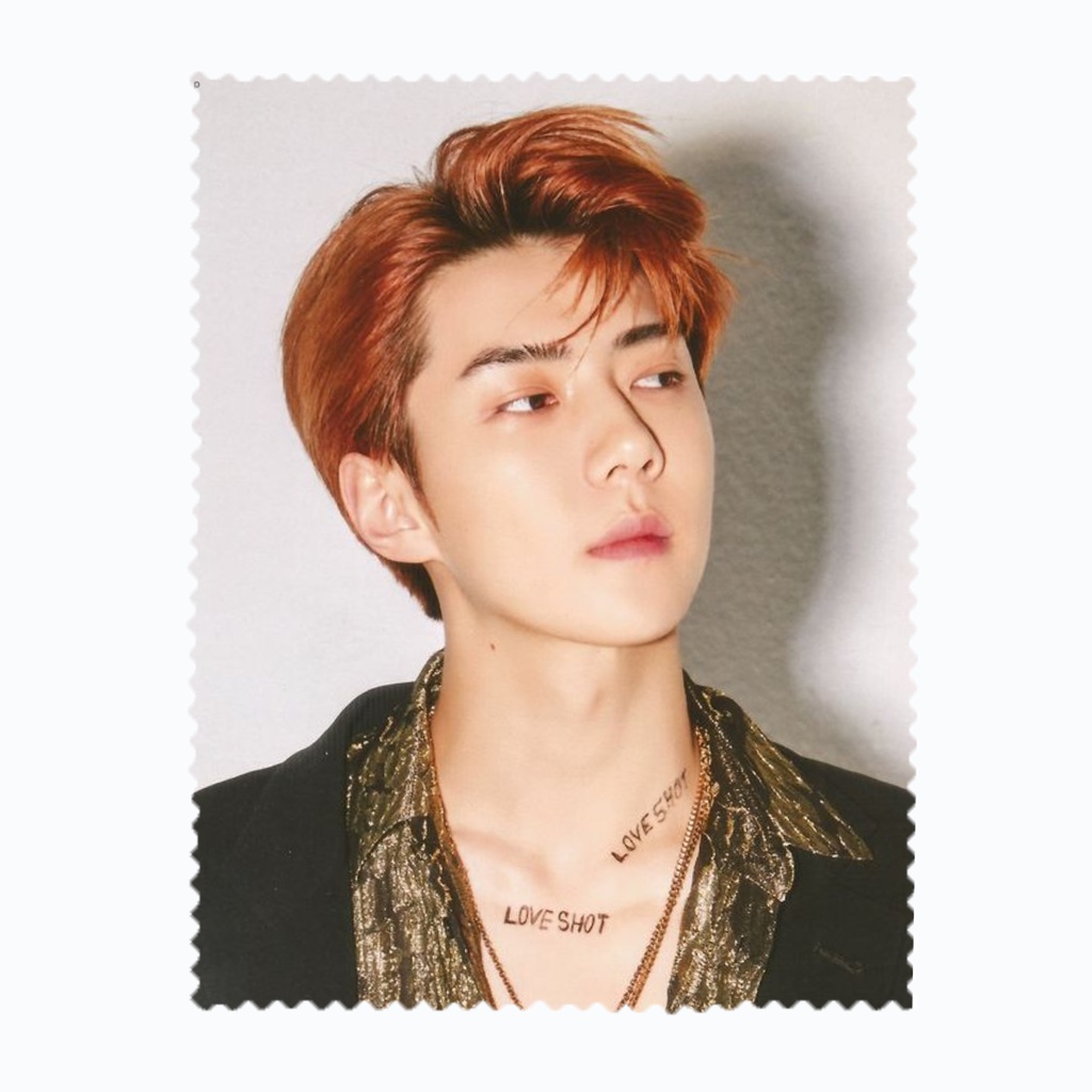 Kính Vệ Sinh Ống Kính Vải Microfiber Hàn Quốc Ca Sĩ K-POP Star Sehun Oh Se Hun
