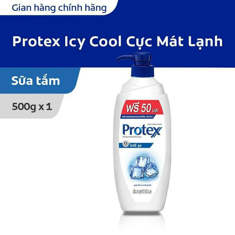 Sữa tắm diệt khuẩn Protex Mát Lạnh 500ml/chai