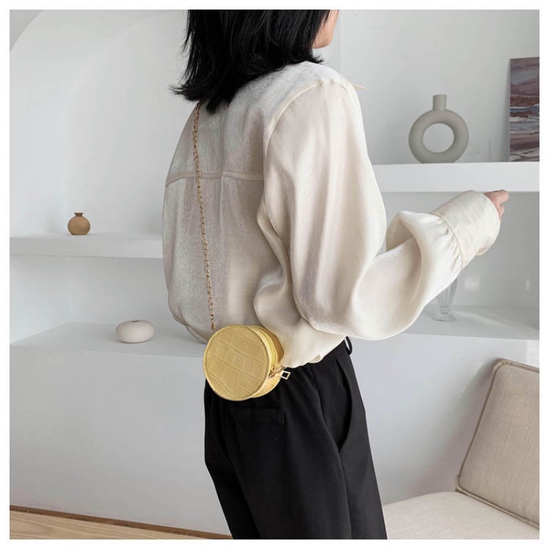 Túi Đeo Chéo Mini Da Cá Sấu Phong Cách Hàn Quốc GXYXB034