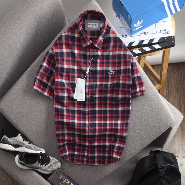 ÁO SƠ MI NGẮN TAY L.C