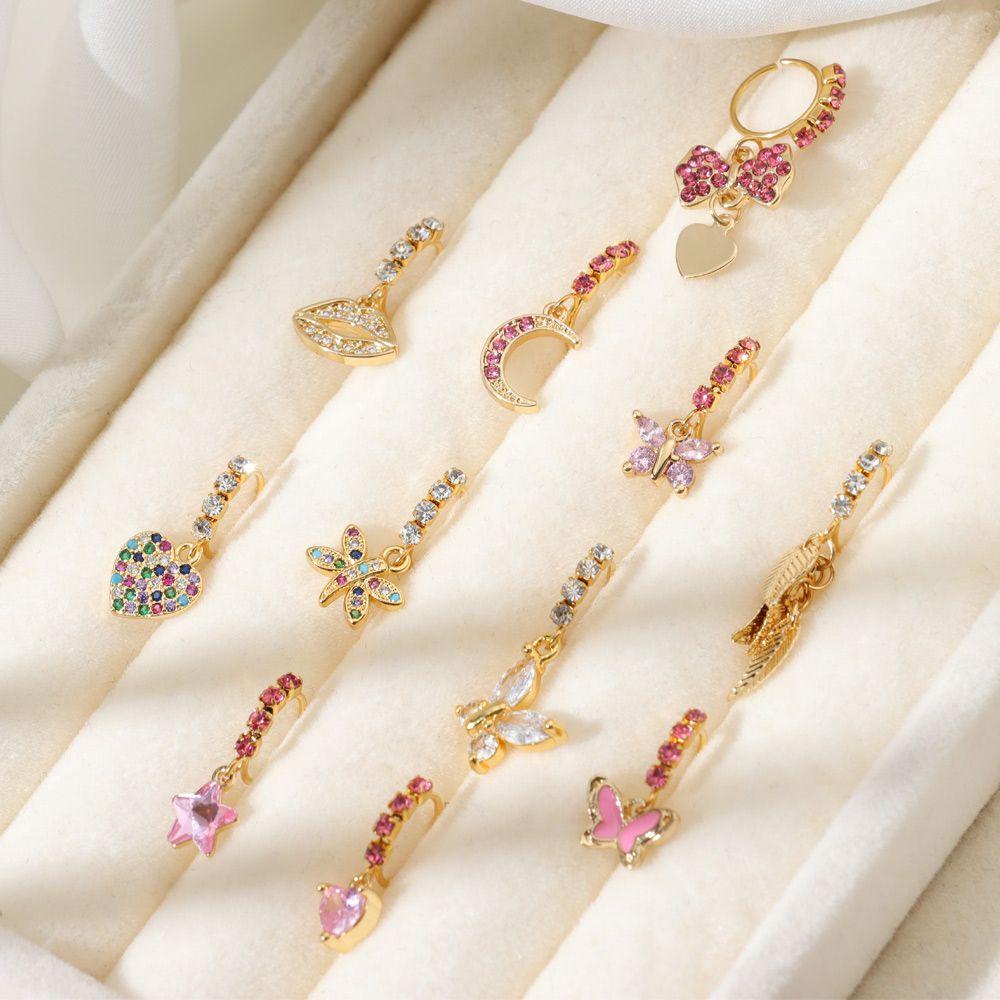 Khuyên Xỏ Mũi Trang Sức Thời Trang Mới Cho Nữ