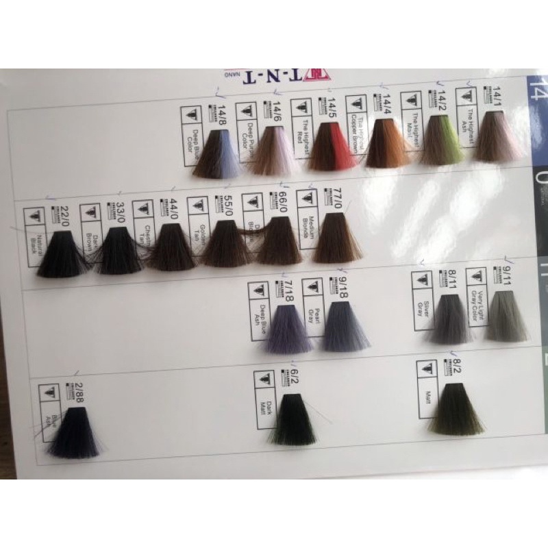 Thuốc nhuộm tóc Phủ Bạc màu Nâu thời trang Nâu socola, Nâu lạnh mật ong, Nâu tây, Nâu sáng tặng oxy trợ nhuộm Galistore