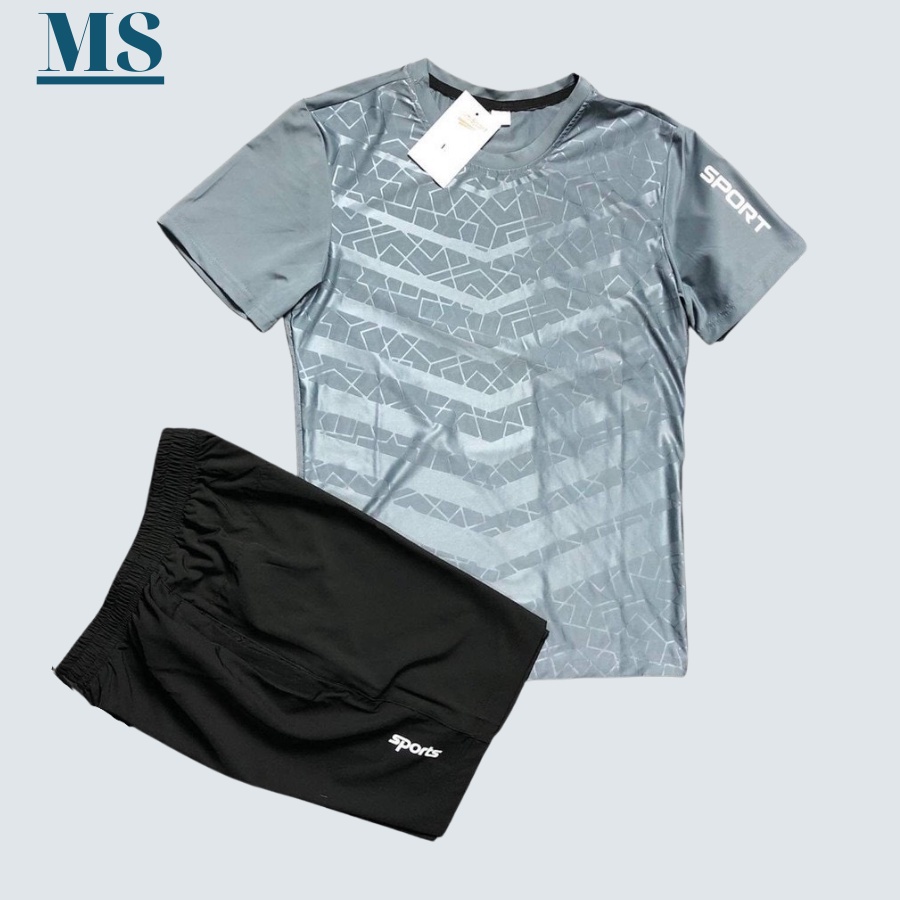 Bộ Thể Thao Nam, bộ đồ nam, Thun Lạnh Trơn thời trang nam MENSWEAR - Bộ Quần Áo Thể Thao Nam Mẫu Mới Nhất.