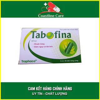 Viên Uống Tabofina Hộp 30 Viên - Hỗ Trợ Nhuận Tràng Giảm Táo Bón - Coastlinecare Pharmacy