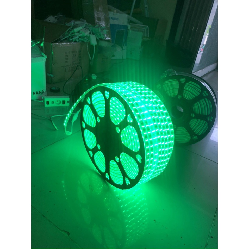 Dây led chống nước trang trí 2835 siêu sáng - 2 hàng bóng.led dây trần thạch cao - quấn cây