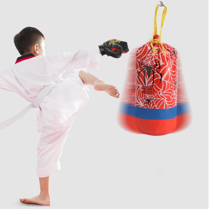 Bộ dụng cụ tập đấm bốc, boxing cho bé tại nhà nhiều lựa chọn size - KIDWORLD