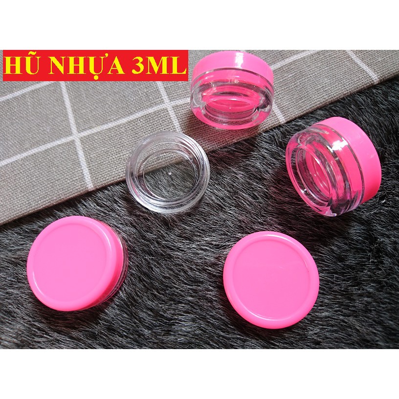 HŨ CHIẾT MỸ PHẨM 3G (3ML) NHỰA