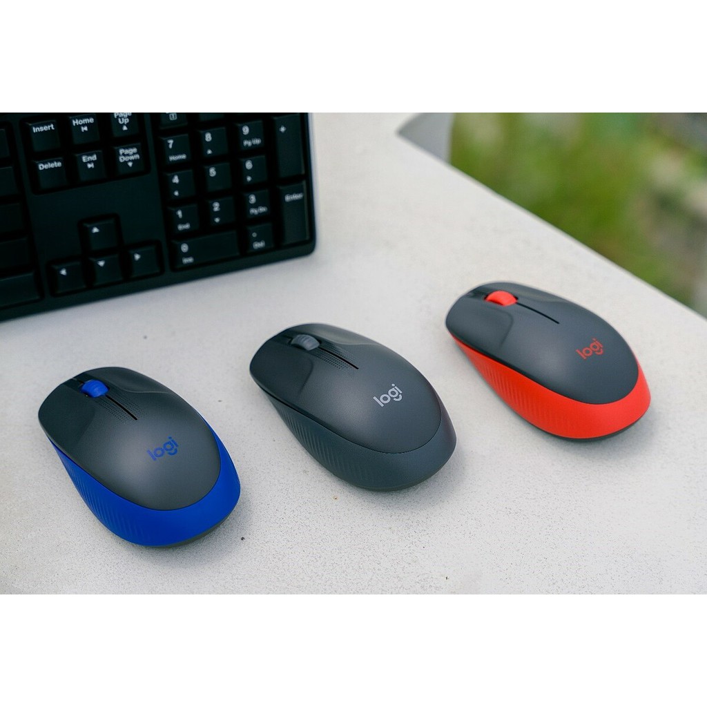 Chuột không dây Logitech M190 Chính Hãng Bảo Hành 12 Tháng - Chuột Logitech M190 Mẫu mới nhất 2020