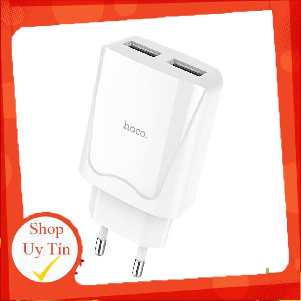 Củ Sạc Nhanh, Củ Sạc 2 Cổng HOCO C52A | Sạc Nhanh, Không Sợ Nóng | 34001