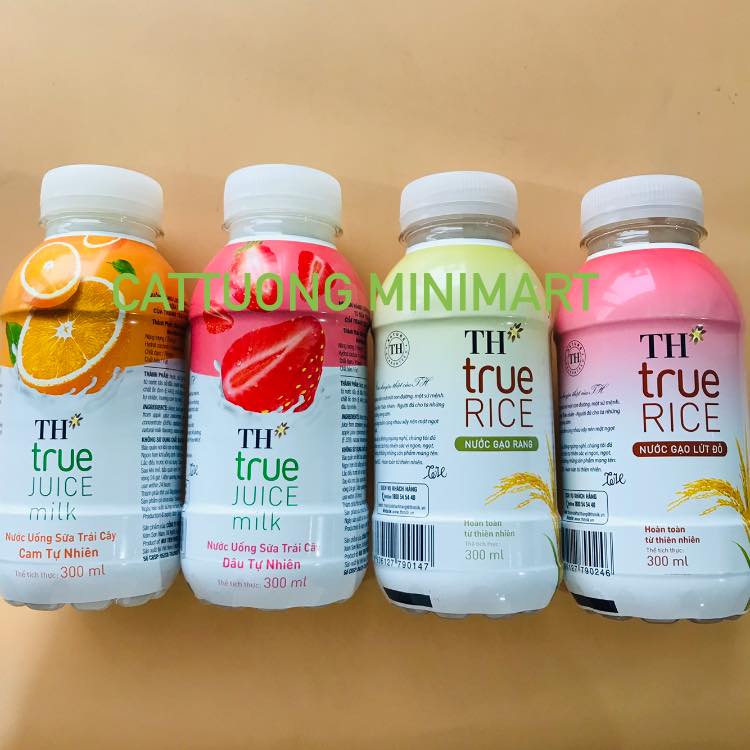 Nước uống Sữa trái cây TH true