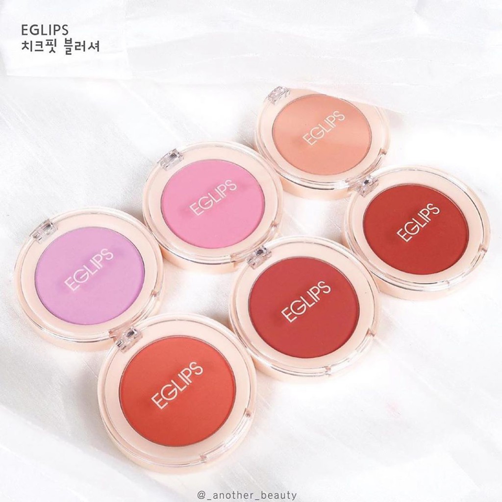 Phấn má dạng nén Eglips Cheek Fit Blusher 4g | Thế Giới Skin Care