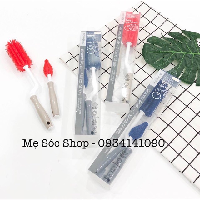 Cọ bình sữa Silicon MotherK