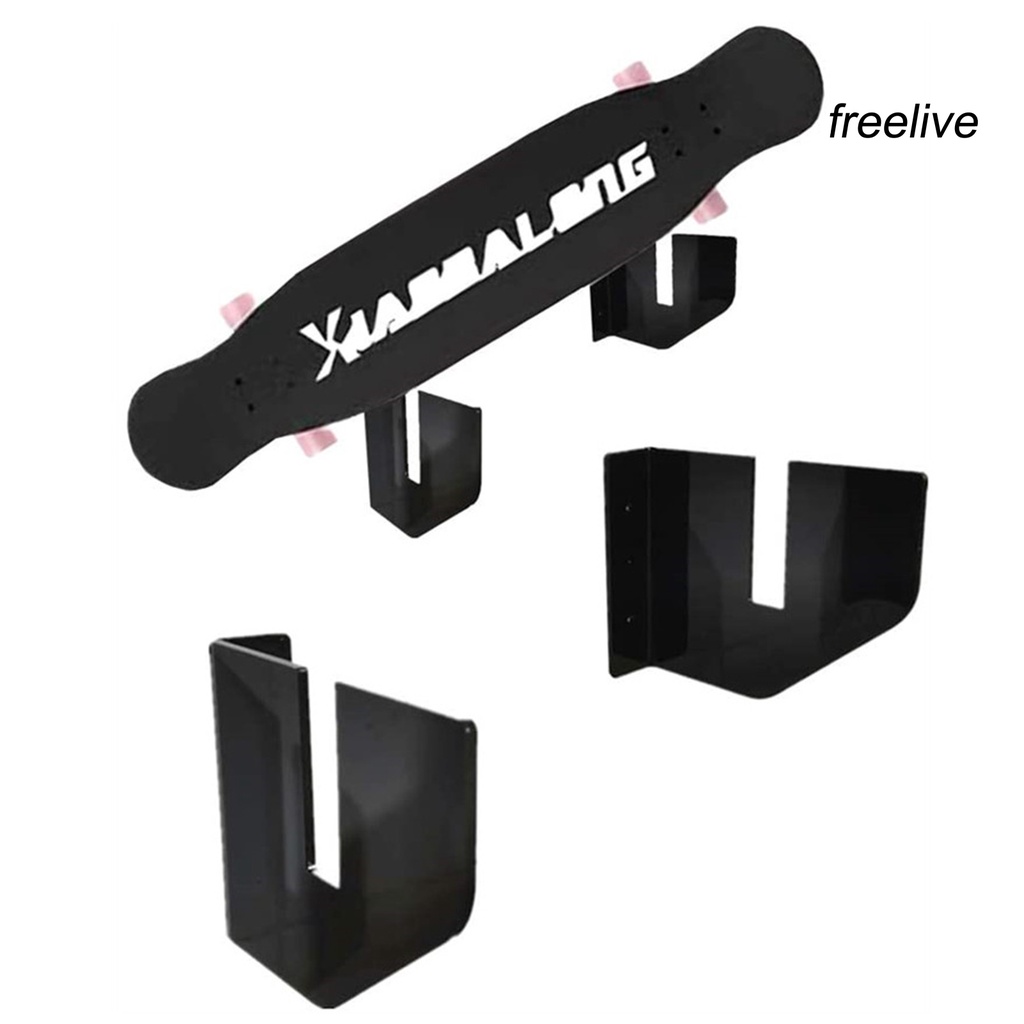 1 Set Giá Đỡ Ván Trượt Gắn Tường Bằng Acrylic Gọn Nhẹ Ổn Định S3L * 1