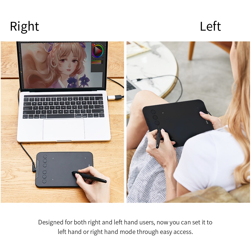 Bảng vẽ đồ họa XPPEN Deco mini4 kèm bút không dùng pin