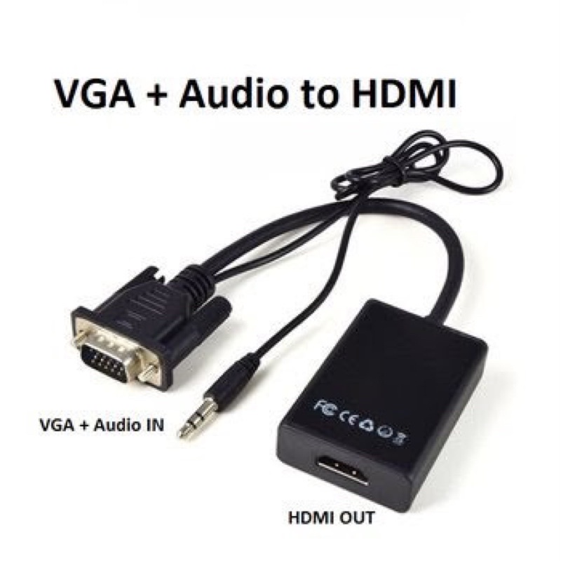 CÁP CHUYỂN ĐỔI VGA ra HDMI CÓ Âm Thanh