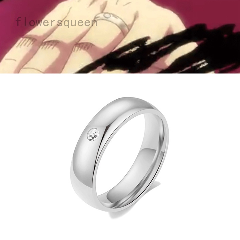 flowersqueen Nhẫn Bạc 925 Hóa Trang Nhân Vật Anime Jujutsu Kaisen Okkotsu Yuta
