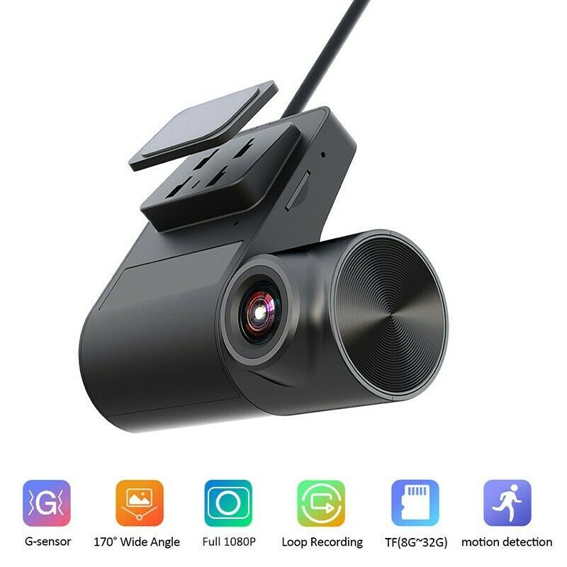 Camera Hành Trình V2 Xem Video Live, Cảnh Báo Va Chạm, Lệch Làn Đường Có Kết Nối Wifi Phân Giải 1080P (Có Thẻ Nhớ)