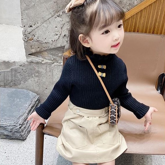 Áo Cổ Cao Màu Sắc Đơn Giản Cho Nữ