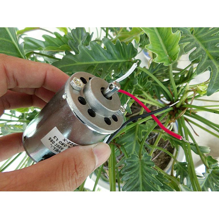 Động cơ motor DC 120V 15W Tốc độ 3800 vòng có thể làm mô tơ phát điện rất tốt - LK0145