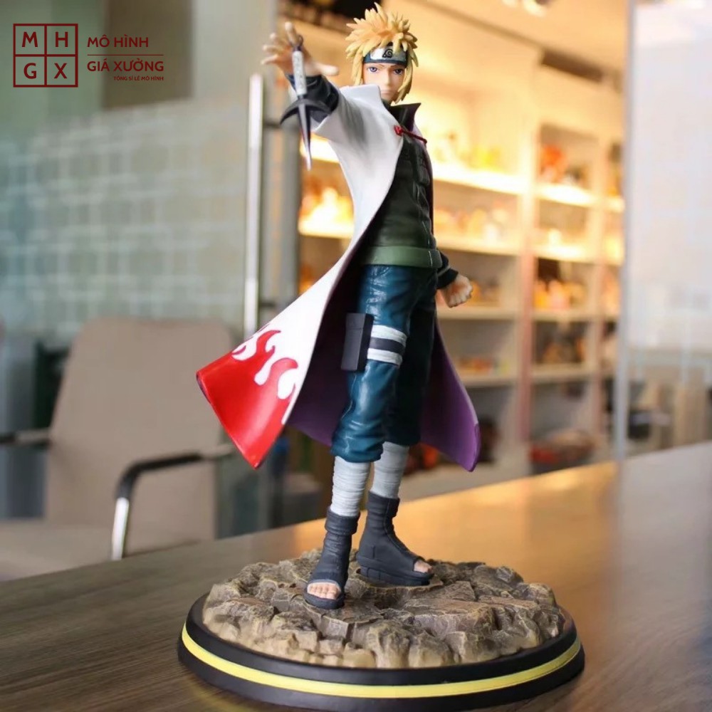 Mô hình Naruto Đệ Tứ Namikaze Minato 1 trong 7 Hokage cao 28cm siêu đẹp , figure mô hình naruto giá xưởng