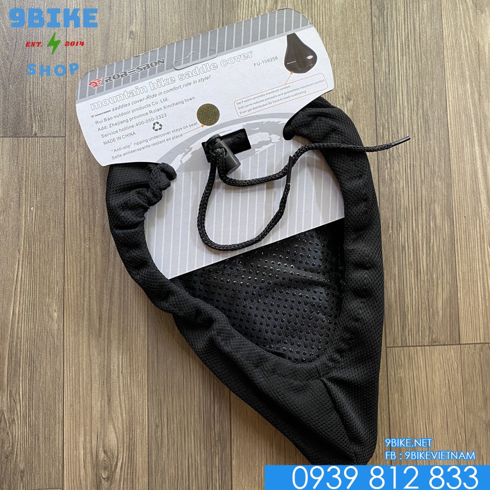 Đệm lót yên bọc yên xe đạp gel siêu mềm ROBESBON