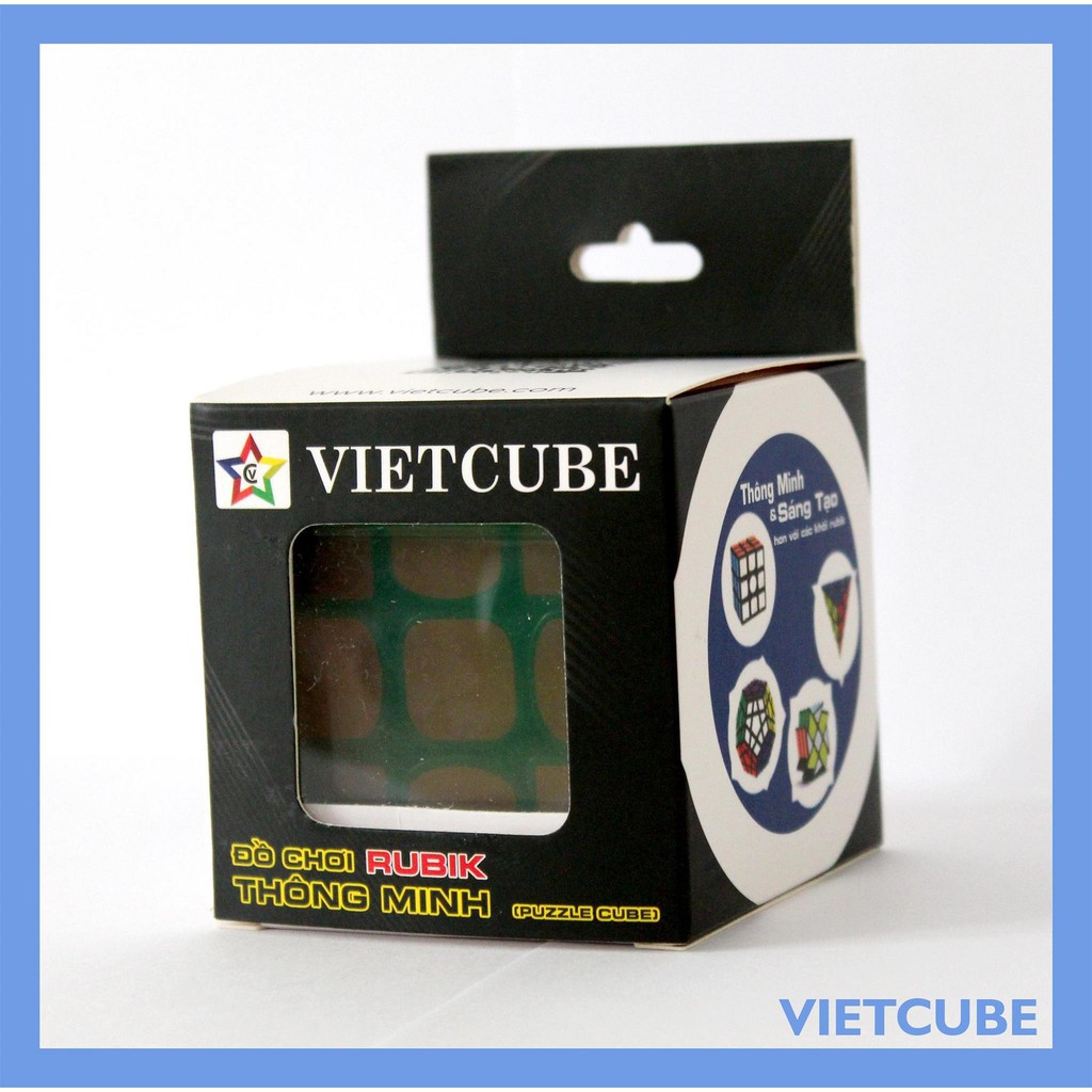 [FREESHIP] Đồ chơi Rubik 3x3 Vietcube - VC3301 ( Đen ) - Rubik Ocean [SHOP YÊU THÍCH]