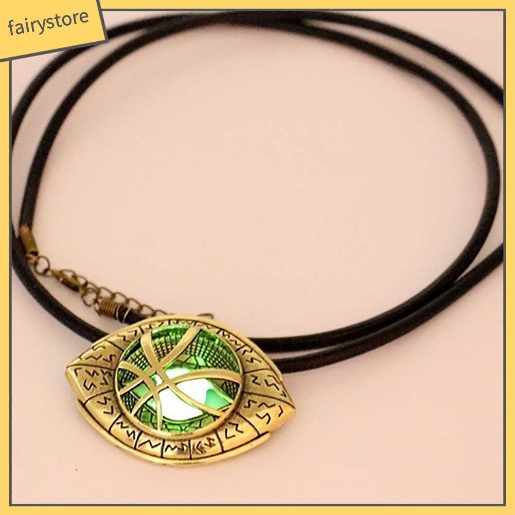 Vòng cổ Mặt Hình Đôi Mắt Dạ Quang Phát Sáng Trong Bóng Tối Unisex