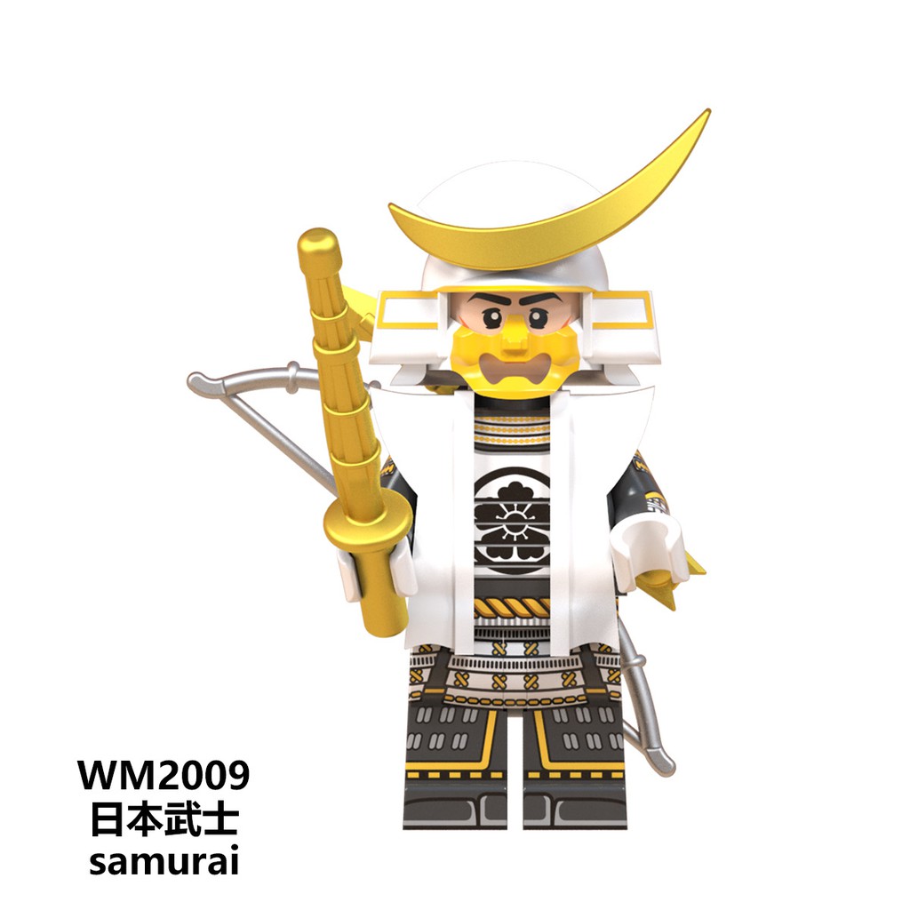 Minifigures Nhân Vật Samurai Armor Võ Sĩ Đạo Nhật Bản Mẫu Mới Ra Siêu HOT WM6096