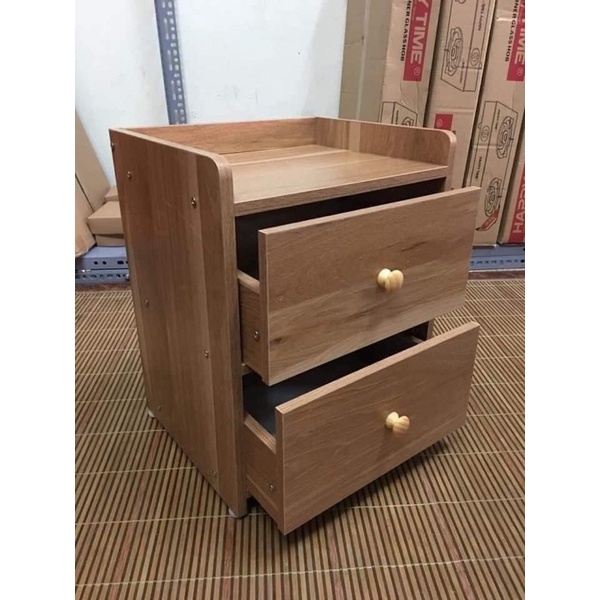 Tủ gỗ để đầu giường ngăn kéo