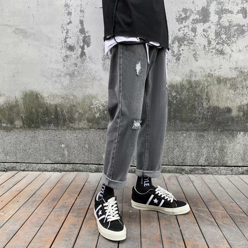 Quần Jeans Dài Ống Đứng Thời Trang Cho Nam S-3Xl | BigBuy360 - bigbuy360.vn