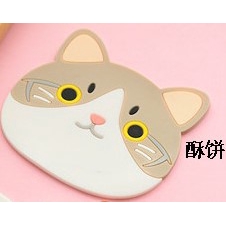 Placemat bằng vật liệu silicone cách nhiệt và hình ảnh con mèo