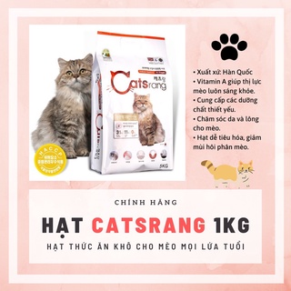 Hạt thức ăn mèo Catsrang / Cateye túi 1kg bổ sung dinh dưỡng, hỗ trợ phát triển cho mèo mọi lứa tuổi Donald Pet Shop