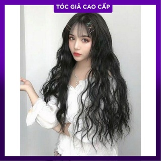 Tóc kẹp phím xoăn xù hình thật