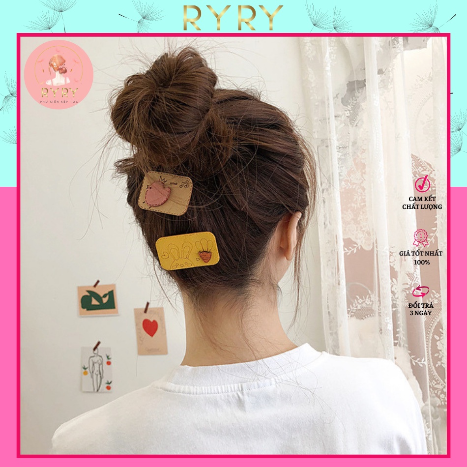Miếng Dán Tóc Phong Cách Hoạt Hình Xinh Xắn Cho Nữ
