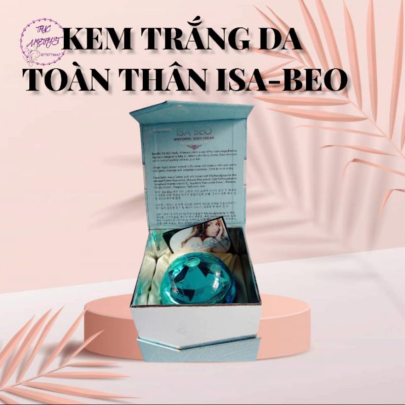 KEM TRẮNG DA TOÀN THÂN CAO CẤP ISA BEO