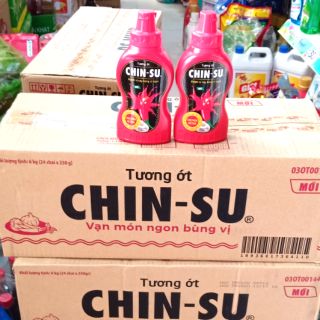 Sỉ 1 thùng tương ớt Chin-Su 250g x24 chai. Date mới nhất.