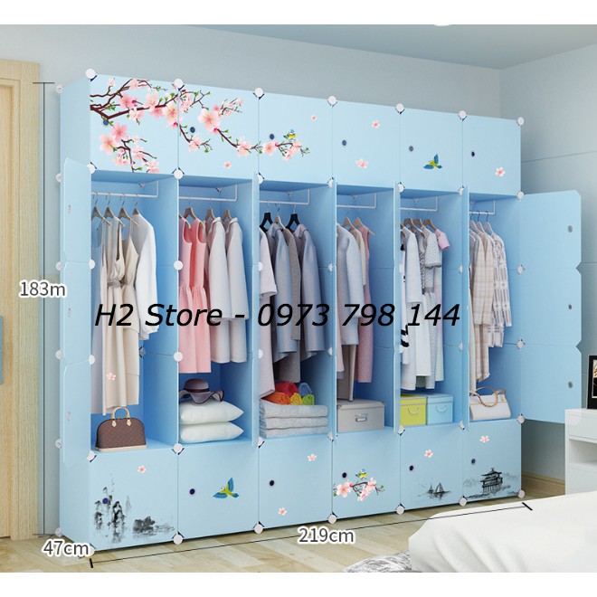 [HOT] TỦ NHỰA LẮP GHÉP 30 Ô CỬA HOA ANH ĐÀO ĐỂ ĐỒ CHO BÉ ĐA NĂNG THÔNG MINH sâu 47cm