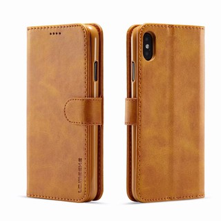 Bao da điện thoại màu trơn chất liệu da bò có ví tiền tiện dụng cho Iphone XS XR XS Max 11 11Pro max 12 12Pro max 12mini