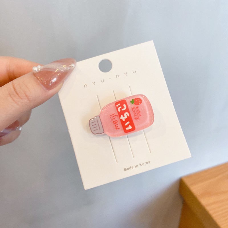 Kẹp tóc nữ trang trí thiết kế dễ thương phong cách Nhật Bản