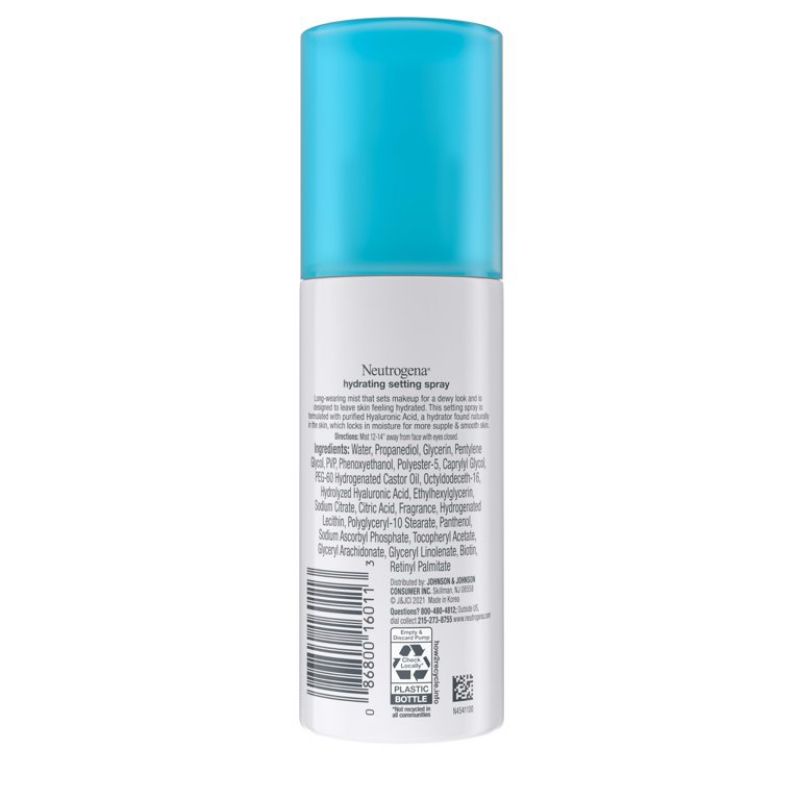 Xịt dưỡng ẩm Neutrogena Hydro Boost Hydrating Setting Spray 100ml