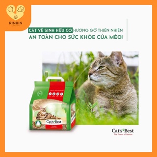 Cát vệ sinh hữu cơ cho mèo