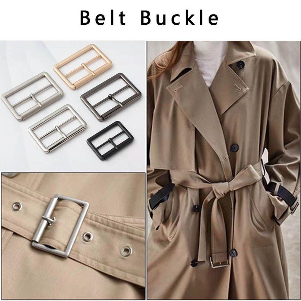 Khóa Kim Loại Hình Chữ Nhật Chuyên Dụng Cho Thắt Lưng DIY