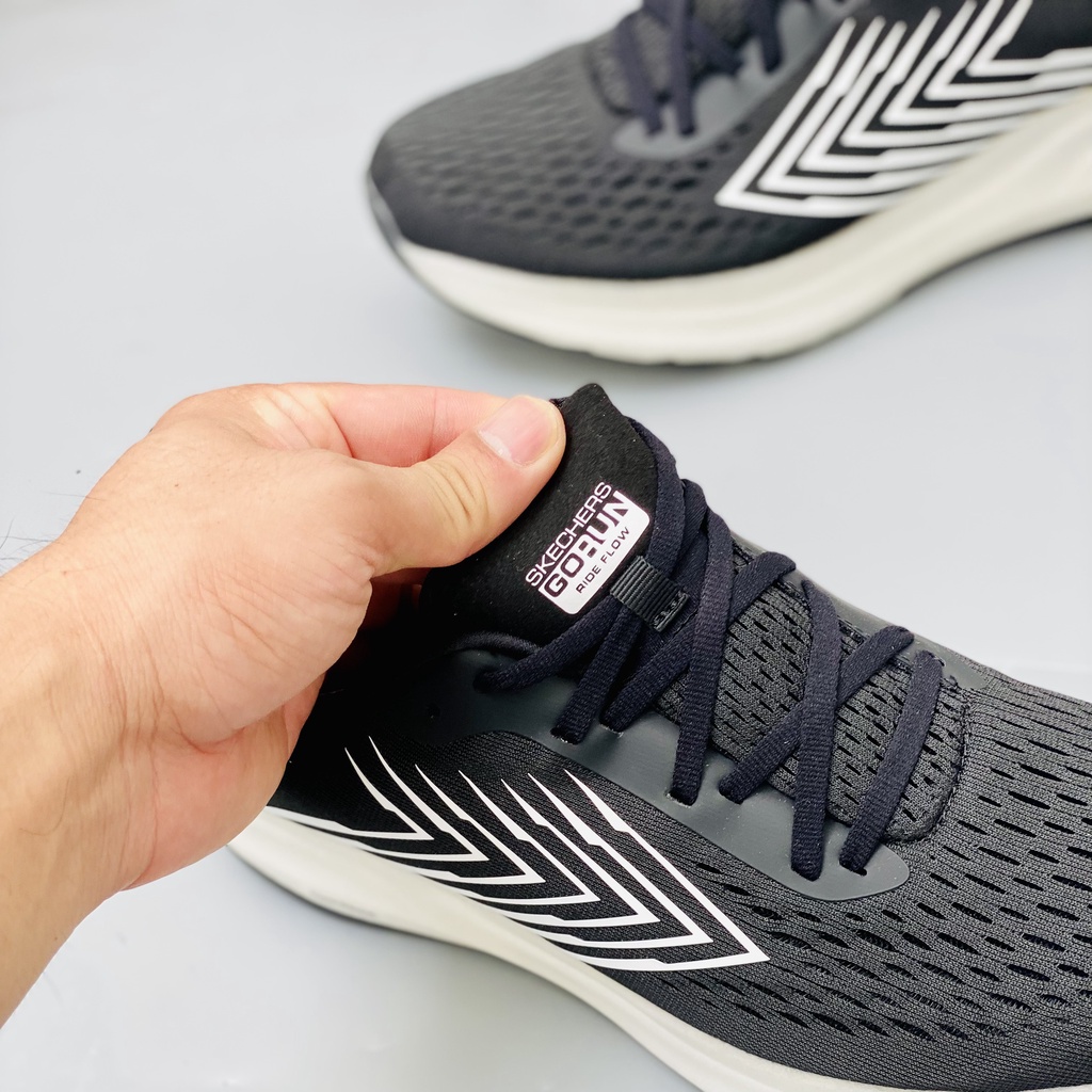 Giày thể thao skechers ride flow chính hãng cho nam màu đen