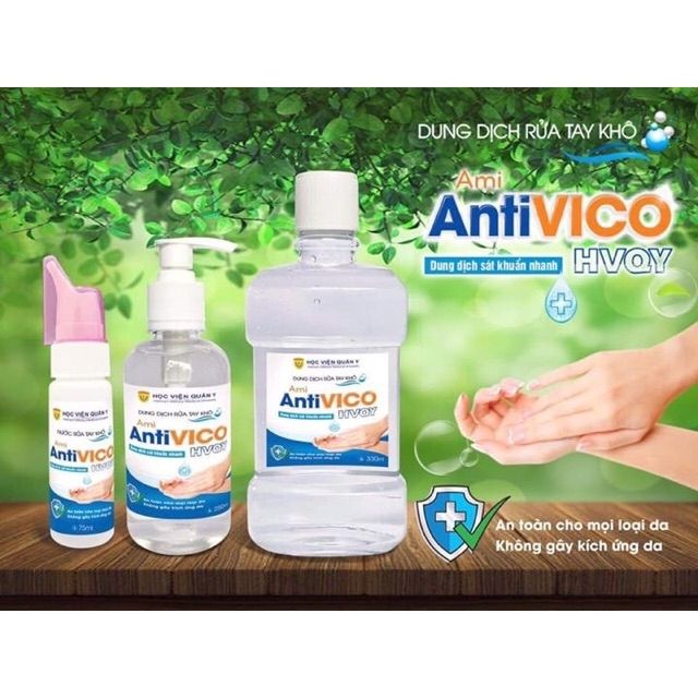 Nước Rửa Tay Ami AntiViCo HVQY