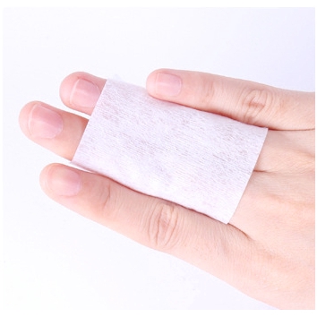 [Hàng mới về] Hộp 100 bông tẩy trang làm từ cotton tự nhiên màu trắng