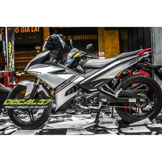 Tem Trùm Exciter 150 Sọc Đen