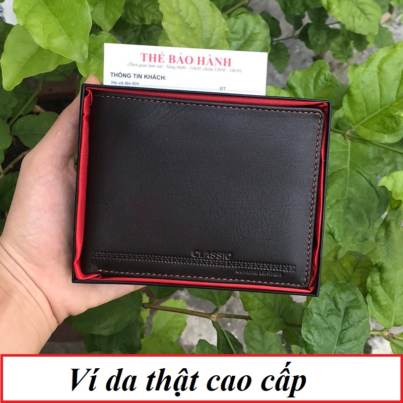 Ví Nam Da Thật Cao Cấp Siêu Chất - BH 12 Tháng