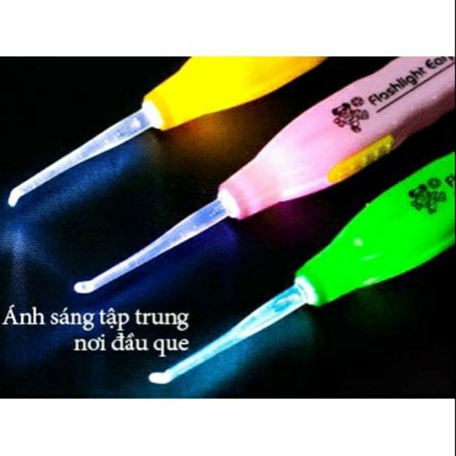 bộ lấy rái tai phát sáng⁴
