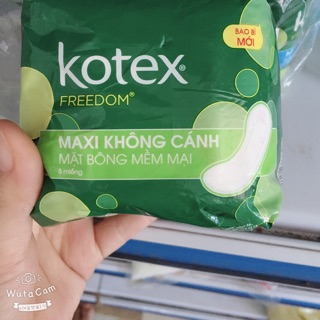 Băng vệ sinh kotex freedom có cánh. Ko cánh