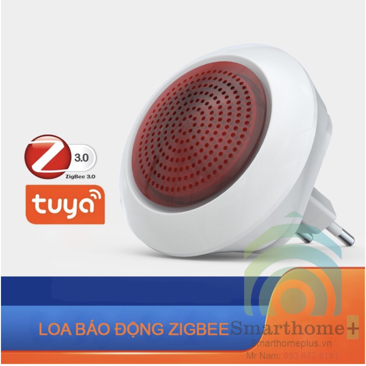 Loa Báo Động Không Dây Zigbee Tuya SHP-ZLB5